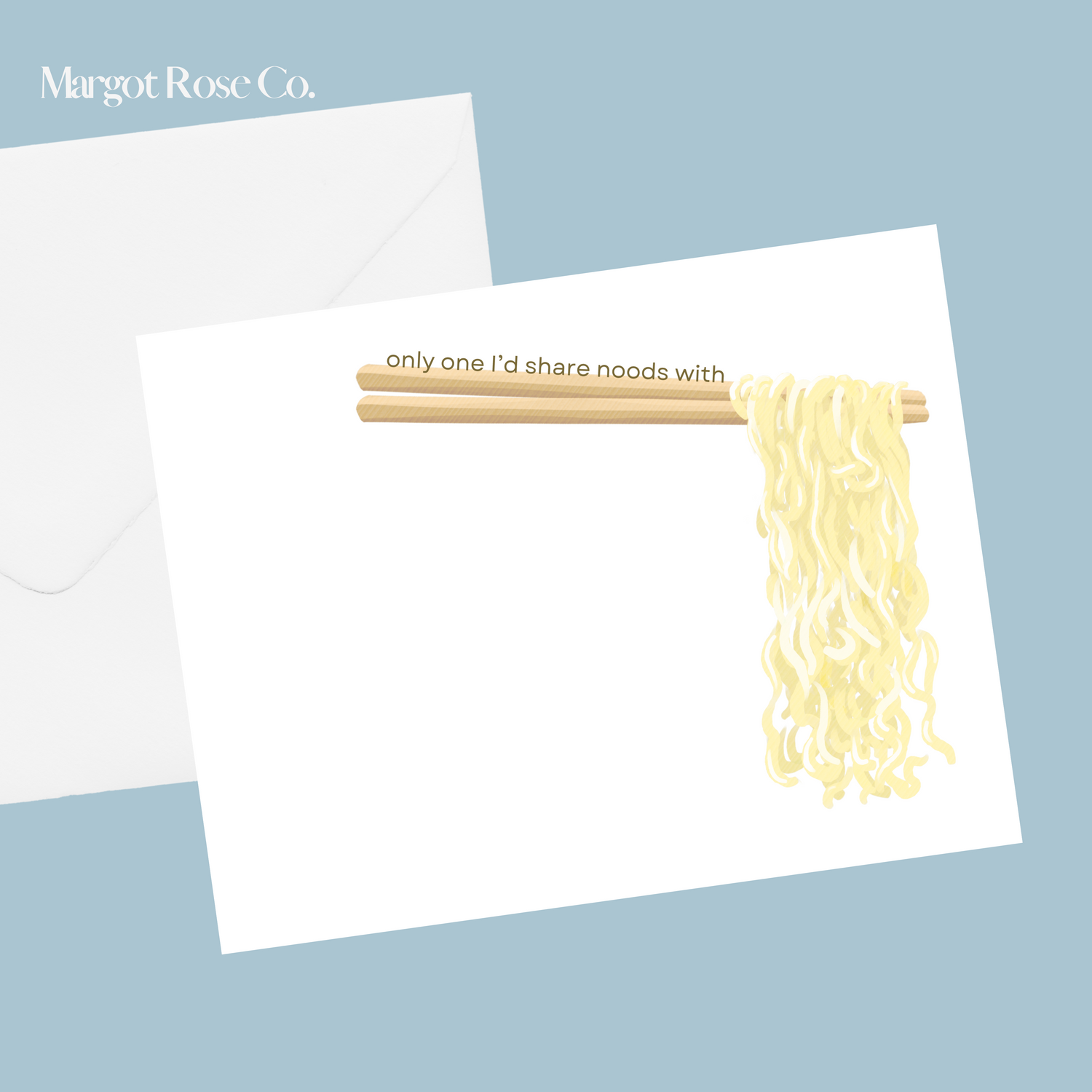 Share Noods With | 5 Card Set